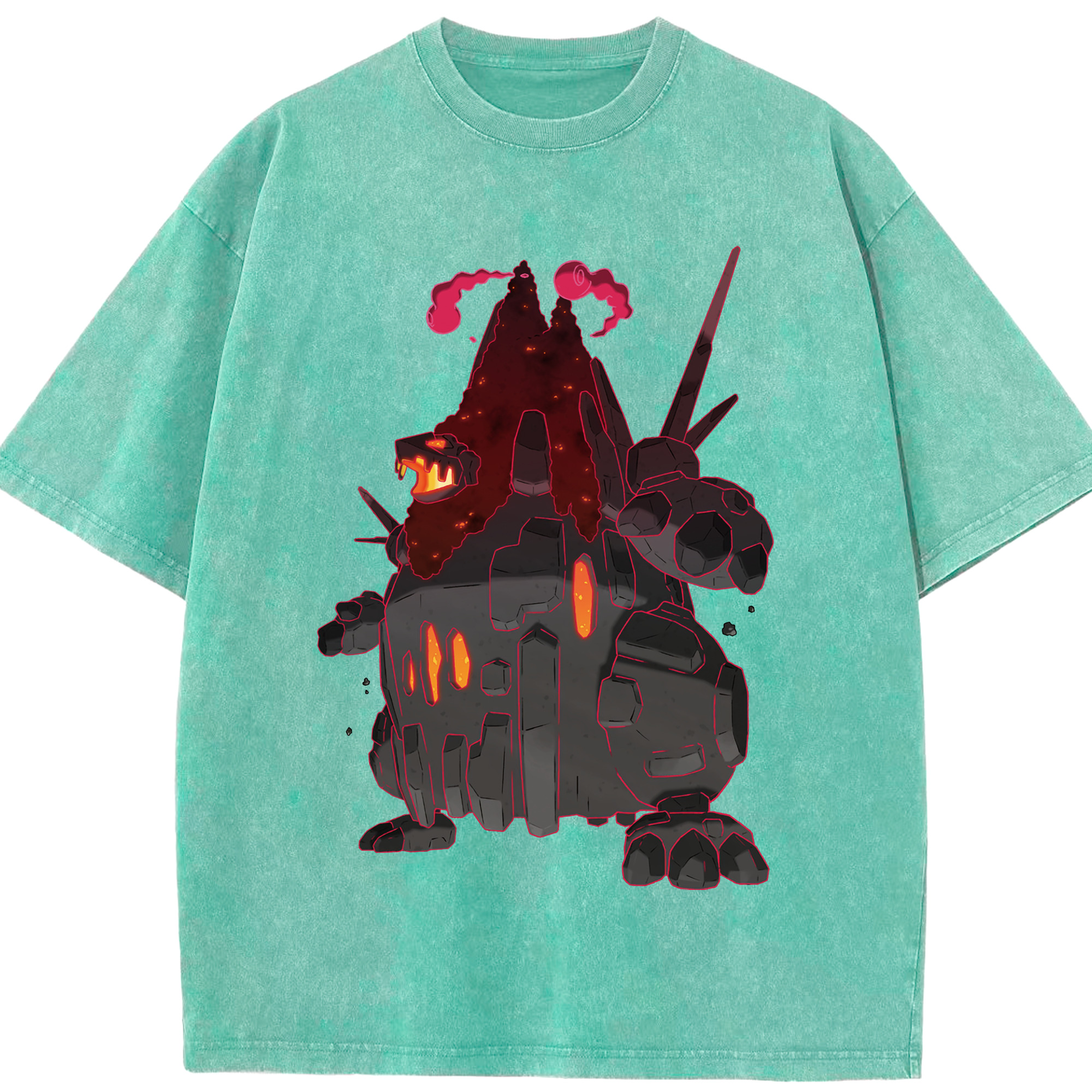 （画像用） ポケットモンスター Pokémon 綿100% ヴィンテージ風 半袖Tシャツ（フロントプリント）